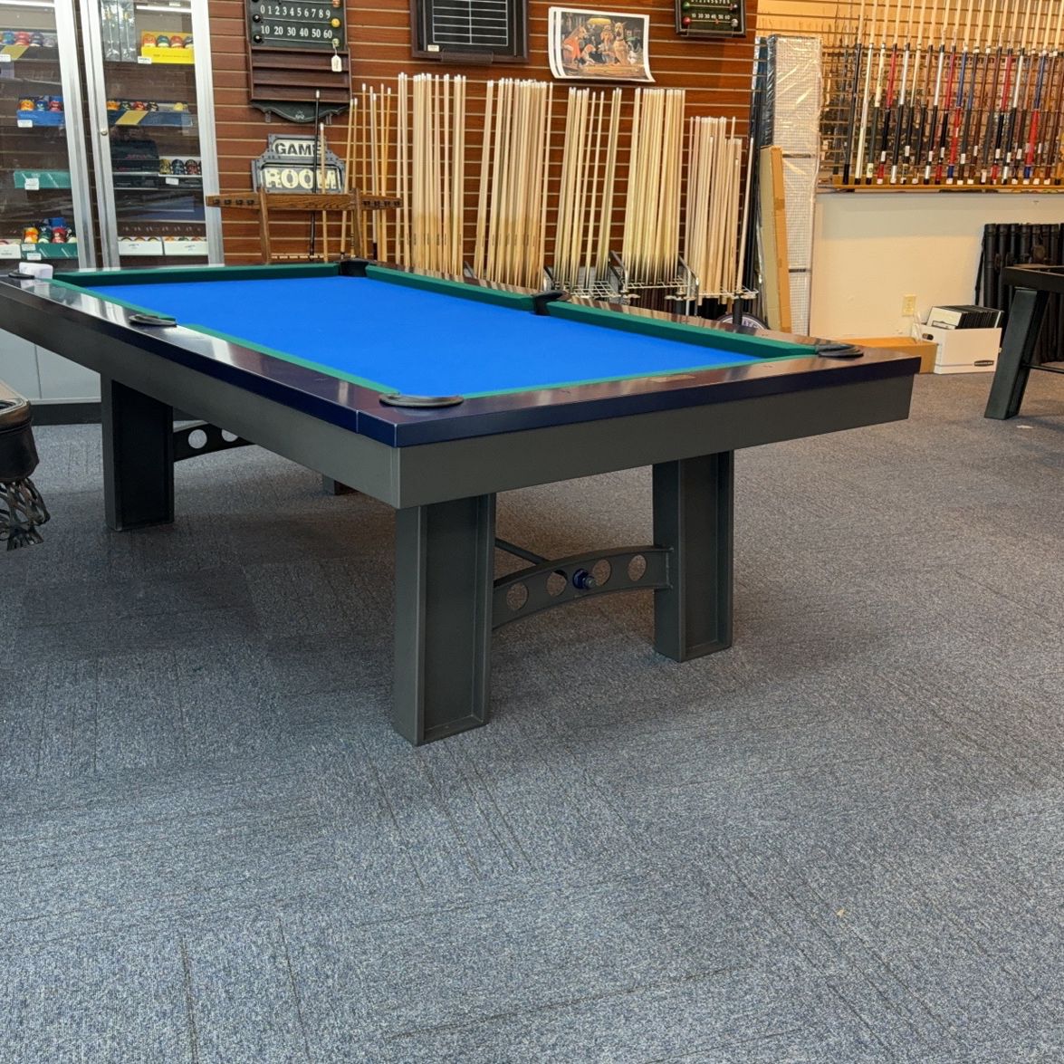 Plank And Hide Felix Metal Pool Table Was $7200