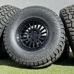 2025 NEW 17” Basta Rotary Forged F-150 Wheels Black 6x135 rims Tires 35x12.50R17 R/T F150 Expedition Tremor Raptor