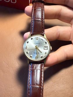 Vintage Helbros Self-Winding 17 Jewels Men’s Watch – Swiss Automatic – Date – Running