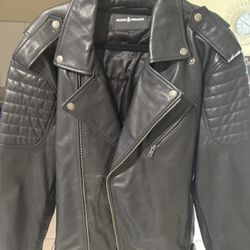 Black Leather  Jacket 