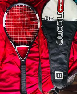 Pair of Wilson ncode n6 Oversized 110 Tennis Raquets $25 each