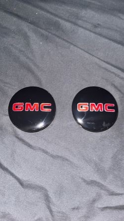 GMC OEM wheel caps