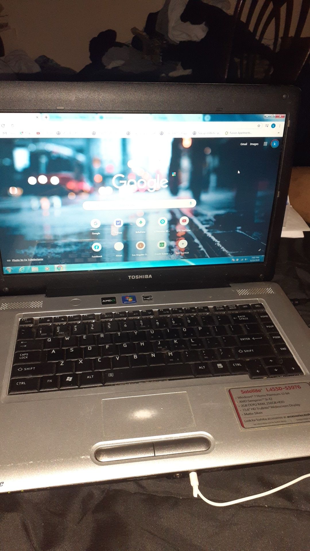 Toshiba laptop