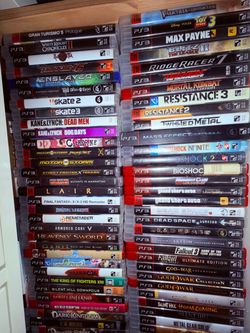 PS3 game collection