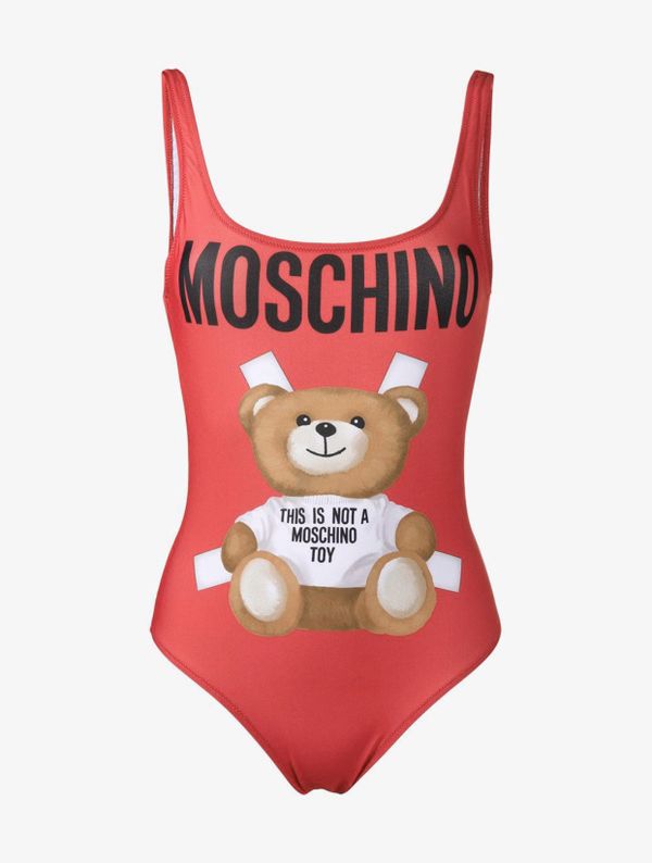 moschino bathing suit women's