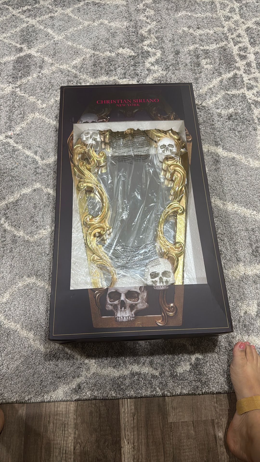 Skull Mirror - Christian Siriano