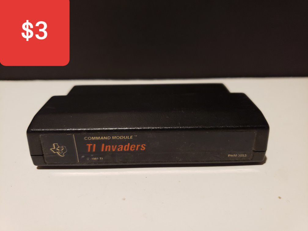 Texas Instruments Computer Game Cartridge TI Invaders