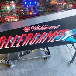 Williams Roller Games Pinball Machine 1990 Fully Working