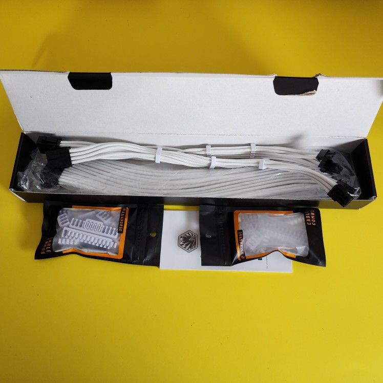 White PSU and Motherboard Extensions/Clips