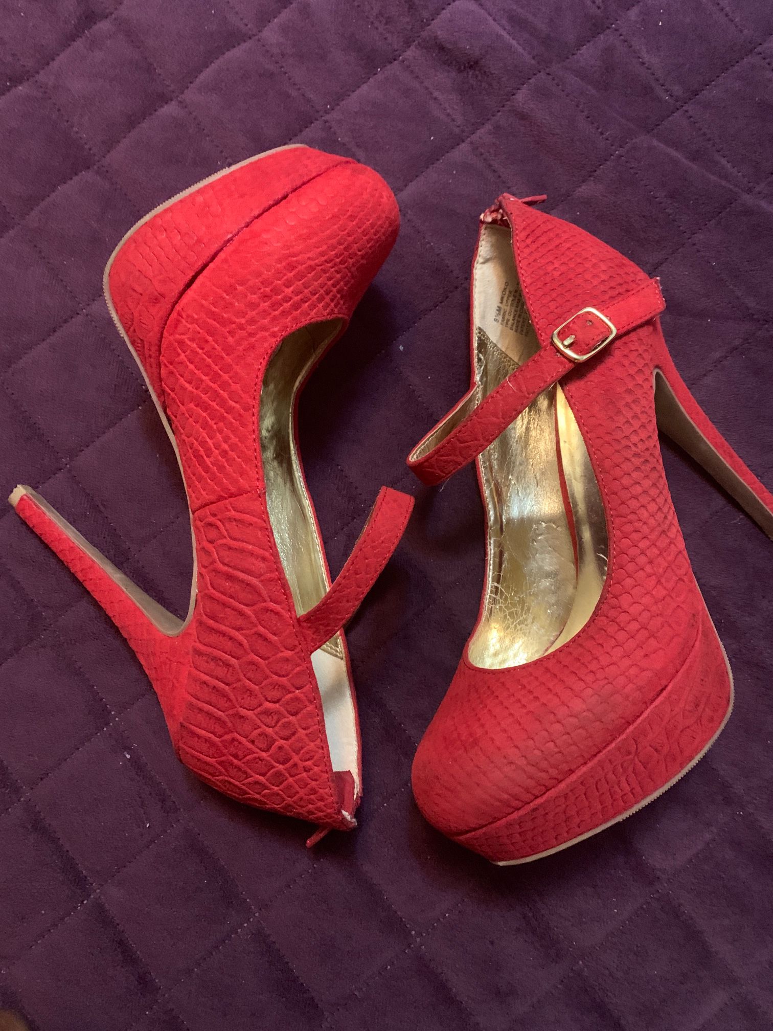 Material Girl Heels Size 8.5