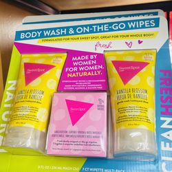 Body Wash & On The Go Wipes Only $5