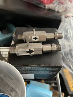 Dual Check Valve Back Flow