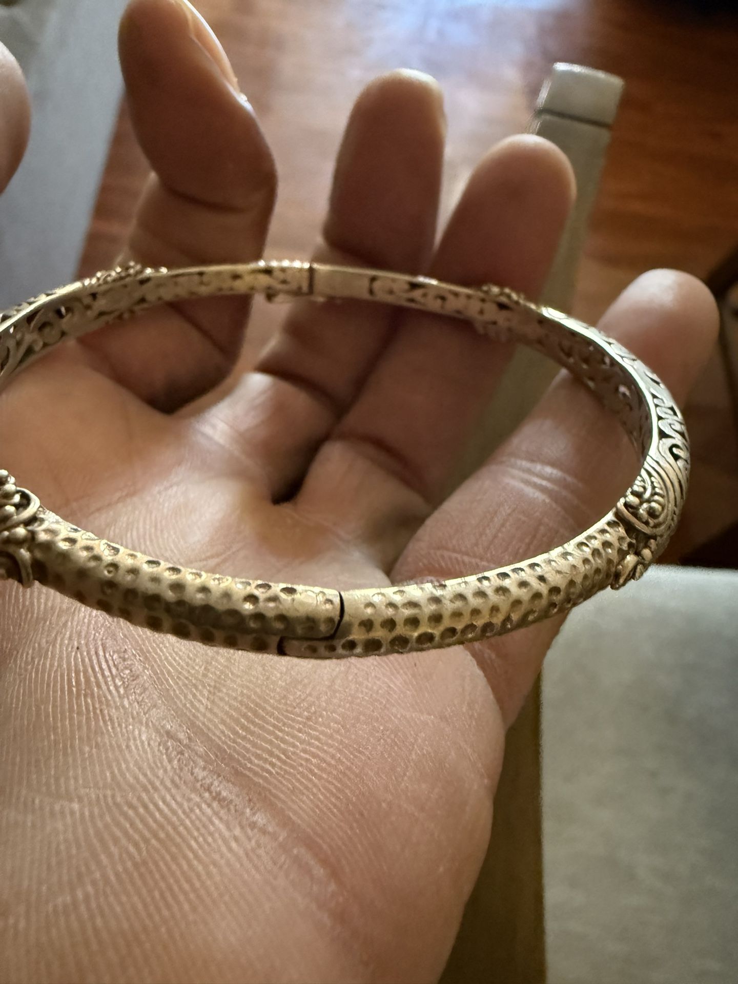 Bali Bracelet 925 Sterling Silver. Asking Price Is $75.00 Pick up in Powder Springs Ga 30127