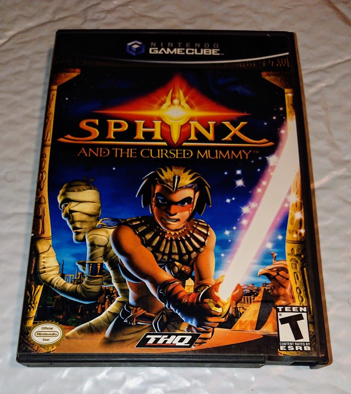 Sphinx and the Cursed Mummy GameCube game