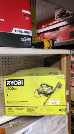 RYOBI 1800PSI 1.2 GPM ELECTRIC PRESSURE WASHER