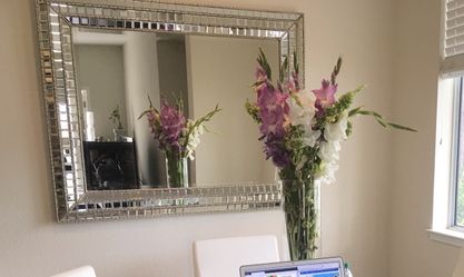 Mirror “Living spaces” large SOLID heavy