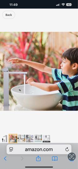 Vessel Sink Faucet Brushed chrome, Single Chrome A39 N $40