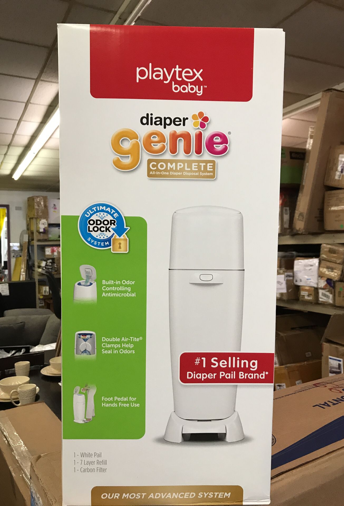 Brand New Diaper Genie Complete All in One Diaper Disposal System