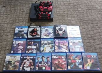 Ps4 with Games and more