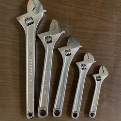 Craftsman Adjustable Wrench Set 