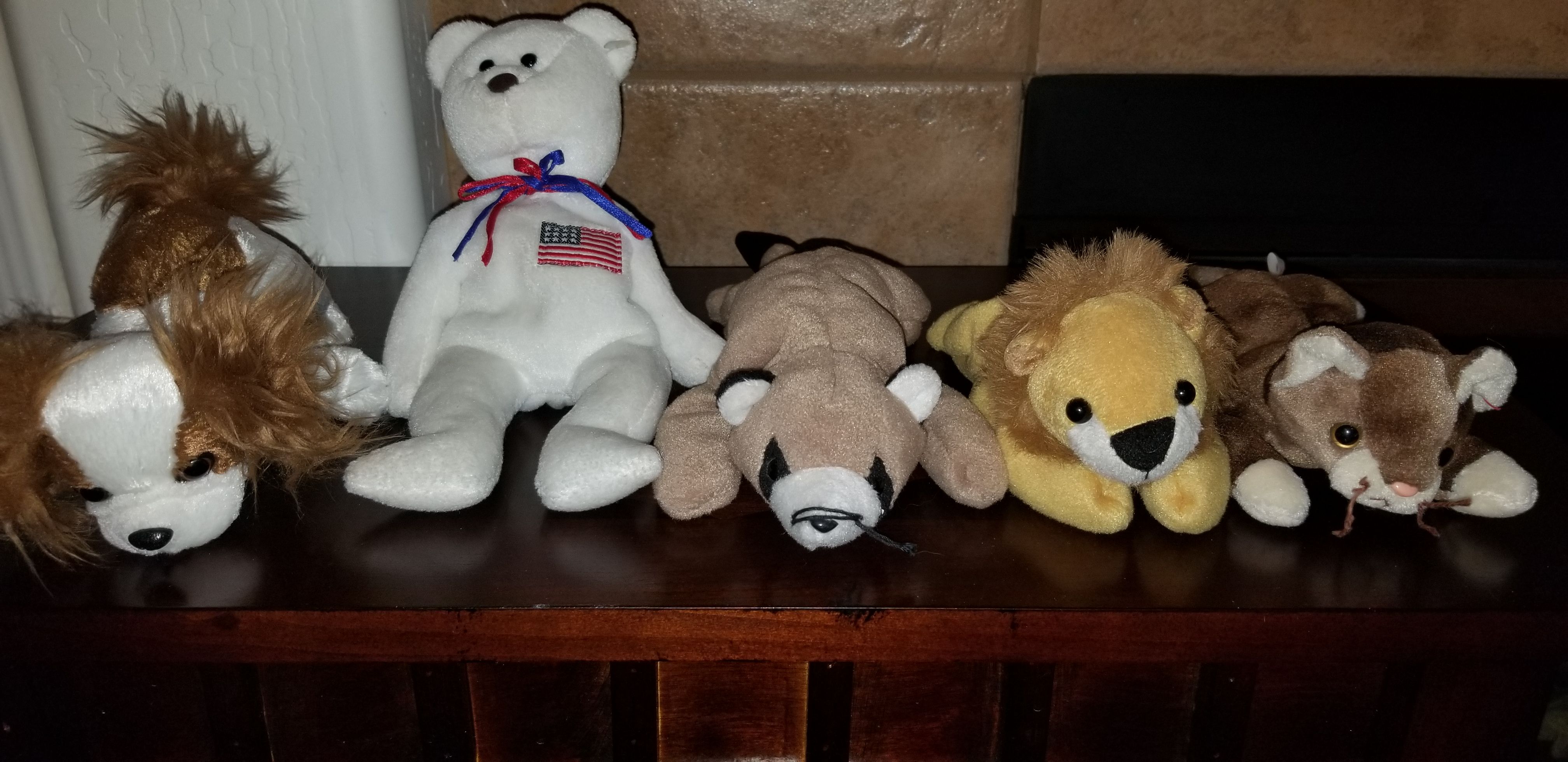 Ty Beanie Babies (Lot of 5) Some with Plush Tags