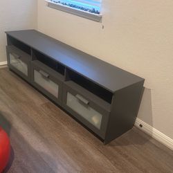 Media Console / Table With 3 Drawers 