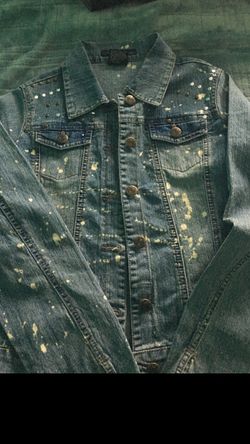Girls denim jacket size 14