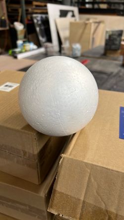 5” diameter foam balls