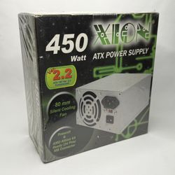 XION 450W ATX Power Supply – New Sealed – 24-Pin – OEM PSU