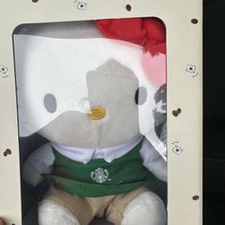 STARBUCKS X HELLO KITTY PLUSHY