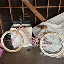 Pink Cruiser Bike 