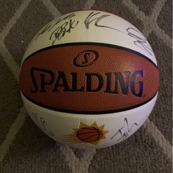  NBA Suns All Player  Signed Basketball 
