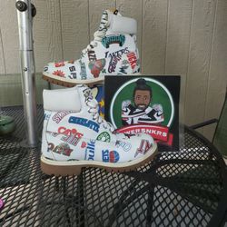 TIMBERLAND X MITCHELL  AND NESS NBA