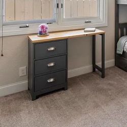 Solid Wood Desk With Chair