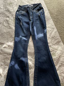 Bamboo Flare Jeans Size 0