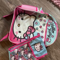 Hello Kitty five piece backpack perfect for Easter