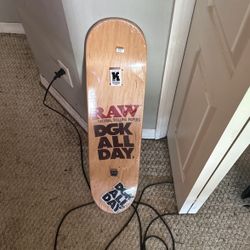 Raw / Dgk Collaboration Skate Deck 