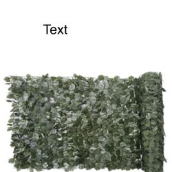 #54: NATURAE DECOR 60 in. x 96 in. Faux Ivy Leaf Indoor/Outdoor Privacy Roll