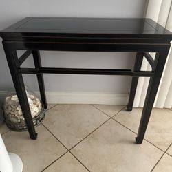 Black Console Table 