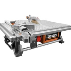 RIDGID 6.5-Amp 7 in. Blade Corded Table Top Wet Tile Saw