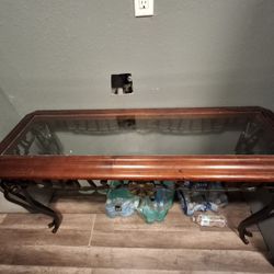 Entry Glass Table