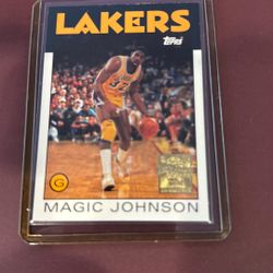 2000-01 Topps Chrome - Magic Johnson Commemorative Series Magic Johnson #MJ4
