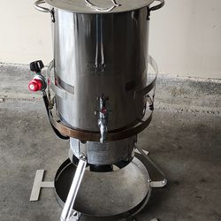 Stainless Steel 3 In 1 Combo Cooker 