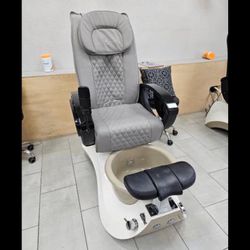 Salon Chair And Pedicure