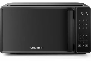 Chefman Black Countertop Microwave - lightly used.