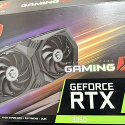 MSI Gaming X GeForce RTX 3050 8GB RAM - Graphics Card - Excellent Condition