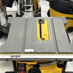 Dewalt table Saw Dwe7(contact info removed)17-1