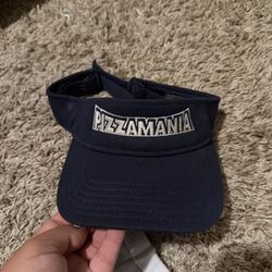 Pizzamania Visor/Hat Navy blue One Size Fits all ADJUSTABLE 