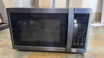 Sharp Stainless Steel Microwave – Works Great