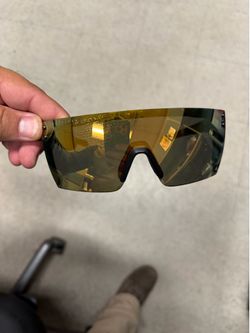 Heatwave lazer face tinted safety glasses